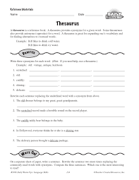 Maybe you would like to learn more about one of these? Thesaurus Education World