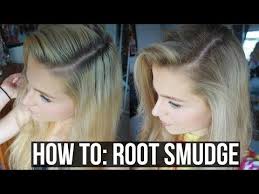 Diy Balayage Sombre Root Smudge Blonde Hair With Dark Roots Ellesse Vlogs Youtube Dark Roots Blonde Hair Blonde Hair With Roots Roots Hair