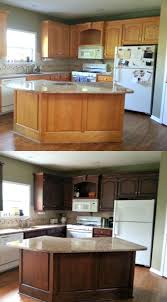 How To Gel Stain Your Cabinets With Ease Diy Kitchen Renovation Stained Kitchen Cabinets New Kitchen Cabinets
