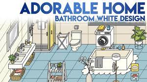 This spectacular minimalist, yet warm home was designed by standard architecture, in collaboration with viewpoint collection, located on the sunset strip in los angeles, california. Adorable Home Bathroom White Design For All Furnitures And Decorations Youtube