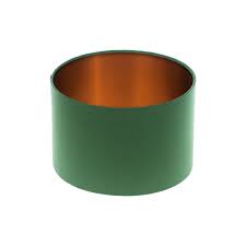 Shop with afterpay on eligible items. Dark Green Cotton Drum Lampshade Lampshade Barn