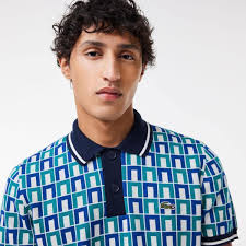 Suéter Lacoste com Gola Polo com Tema Robert George Masculino