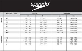 Speedo Bathing Suit Size Guide