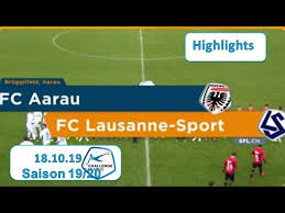 Fc aarau is a swiss football club based in aarau they play in the swiss challenge league the second tier of swiss football after being relegated from swiss. Highlights Fc Aarau Vs Fc Lausanne Sport 18 10 19 Youtube