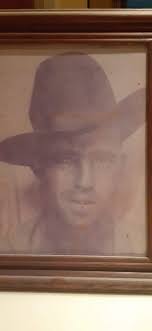 An interesting photo of my grandfather who was a trapper & taxidermist by  trade. Not sure of the date but￼ my mother was born in 1913.