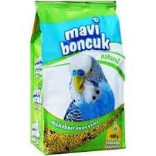 mavi boncuk kabuksuz muhabbet kusu yemi 400gr fiyati