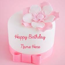 Belated Happy Birthday Cake Images With Name Edit Write Name On Happy Birthday Dear Girlfriend Cake Birthday Wishes For Girlfriend Birthday Greetings For Girlfriend Happy Birthday Dear