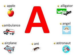 A Apple Alligator Angel Ambulance Airplane Astronaut Ant In 2020 Alphabet Words Word Pictures Teaching