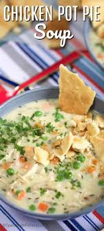 Chicken Pot Pie Soup Is An Easier Way To Enjoy A Classic Without Fussing With A Pie Crust Chi Slow Cooker Chicken Pot Pie Chicken Pot Pie Soup Chicken Pot Pie