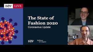 Coronavirus Update The State Of Fashion 2020 Boflive Youtube
