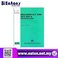 Provision as to courses of study in respect of degrees, etc., conferred by universities, etc. Ilbs Education Act 1996 Act 550 Shopee Malaysia
