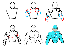 How to draw a superhero easy step by step drawing? Easy Pencil How To Draw Super Hero Novocom Top