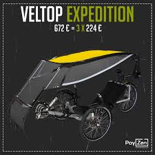 Veltop Expedition Regendach Fur Liegerad Trike En 2020 Velo Couche Pluie Velo