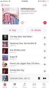 Childhood Bops Itunes Playlist Song Playlist Music Playlist