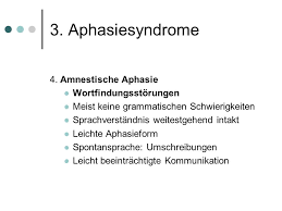 Die schriftsprache ist ähnlich beeinträchtigt, das sprachverständnis hingegen unauffällig. Neurogene Sprach Und Sprechstorungen Ppt Herunterladen