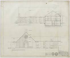 Add lines about 0.5 in (1.3 cm) from the edges of the rooms to indicate the length of the sides. First Methodist Church Additions Elevations The Portal To Texas History