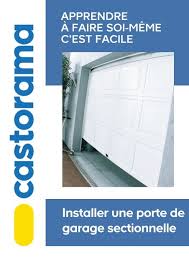 Installer Une Porte De Garage Sectionnelle Castorama