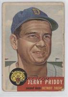 Jerry Priddy Baseball Cards