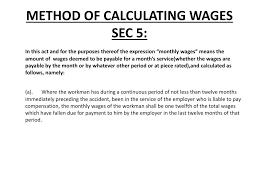 This act provides for the compensation payment to an injured employee or worker arising out of and in the course of employment or contracting occupational disease. Ppt The Employees Compensation Act 1923 Powerpoint Presentation Free Download Id 5724584