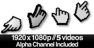 3d Mouse Cursor Animation To A Click 5 Pack This Is Five 1920 1080p Motion Graphics Video Of A 3d Computer Mouse Ani Motion Graphics Gif Email Icon Cool Gifs