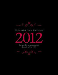 Washington State University Spring Commencement
