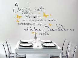 Wandtattoo Glück Ist Spruch Mit Schmetterlingen