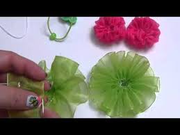 Como Elaborar Coletas En Cinta Organza Monos Faciles Para El Cabello Monos Con Cinta Monos Faciles Monos Para El Cabello De Boutique