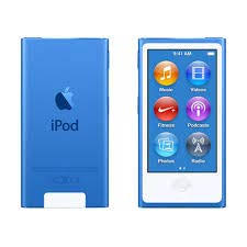 Music Player Ipod Nano 7th Generation 16gb Blue Packaged In Plain White Box Buy Online In Montenegro At Montenegro Desertcart Com Productid 106344997