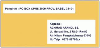 Isikan nama penuh, nombor ic dan jawatan dalam syarikat. Contoh Penulisan Amplop Lamaran Kerja Yang Benar Sesuai Eyd