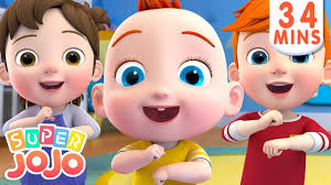 Move And Exercise Song More Nursery Rhymes Kids Songs Super Jojo Youtube In 2021 Kids Songs English Rhymes Nursery Rhymes