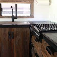 How to paint kitchen cabinets the easy way (2 days, no. Diy Black Kitchen Countertops Mountain Modern Life