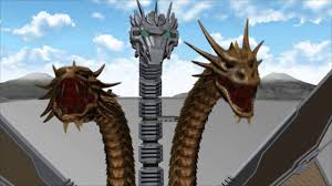 King of the monsters (2019)scene: Mechagodzilla Vs Mecha King Ghidorah Save The Future Act 1 Mmd Animation Youtube