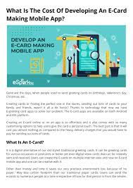 A handcrafted card is a great way to show you care, and a personal message makes it even more memorable. Essentials For E Card Mobile App Development By Esparkbiz Issuu