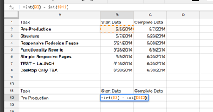 How To Create A Simple Gantt Chart With Google Sheets