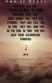 You Will Give The People An Ideal To Strive Towards Man Of Steel Movie Quote 4 Movie Comics Quotes Superhero Quotes Man Of Steel Quotes Superman Quotes