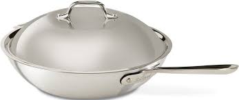 All Clad 7412 Mc2 Professional Master Chef 2 Stainless Steel Tri Ply Bonded Oven Safe Pfoa Free Chefs Pan With Lid Cookware 12 I Masterchef All Clad Stainless