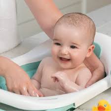 Keep baby sitting up while you soap and rinse. Clevabath The Baby Sink Bath Safe Secure Clevamama Clevamama Uk