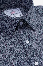Maybe you would like to learn more about one of these? Navy Blue Cotton Reid Floral Casual Shirt Ties Com