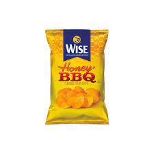 Wise Honey Bbq Potato Chips 8 75oz Honey Bbq Bbq Potatoes Honey Barbecue