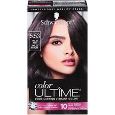 Schwarzkopf Color Ultime Permanent Hair Color Cream, 5.53 Violet Ash