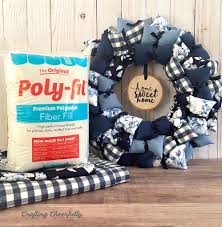 Maybe you would like to learn more about one of these? Diy Pillow Wreath Home Sweet Home Crafting Cheerfully