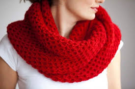 15 Beautiful Handmade Scarf Designs For This Season Red Infinity Scarf Scarf Design Owl Scarf