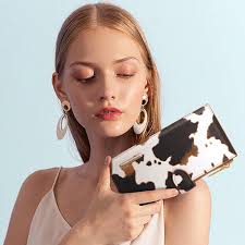 Amazon.com: Coco Rossi Womens RFID Blocking Glitter Leather Multi Card  Organizer Bifold Black Wallet with Zipper Pocket,Brown Cow : Clothing,  Shoes & Jewelry