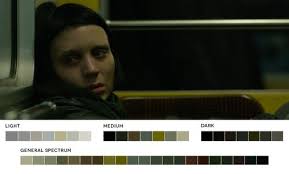 The Girl With The Dragon Tattoo Color Palette Movies In Color The Girl With The Dragon Tattoo Cinematic Photography