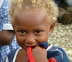 Rare Gene Responsible For Solomon Islanders Blond Hair Brown Skin Blonde Hair Melanesian People Solomon Islands People