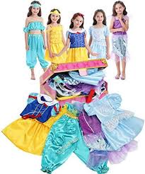 New Vgofun Girls Dress Trunk Princess Costume Dress Pretend Play Set Girls Toddlers Online Shopping Theprettyfashion Toddler Princess Dress Girls Dress Up Little Girl Dresses