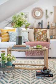 Bilder an der wand stilvoll betonen. Dekoideen Fur Das Wohnzimmer Im Boho Look Leelah Loves