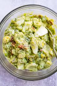 Creamy Avocado Egg Salad With Crispy Bacon Egg Salad Recipe Yummy Salad Recipes Bacon Egg Salad