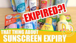 No allergic reactions, irritations, breakouts, or whatsoever. That Thing About Sunscreen Expiry Youtube