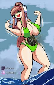 🩷Omaiga🩷 on X: 🏖️Robomonika wanted to be with you on the beach although  the problem is that her robotic body is not anti-water... New Summer  Commission this time requested by @screenshot7i69 robotgirl 